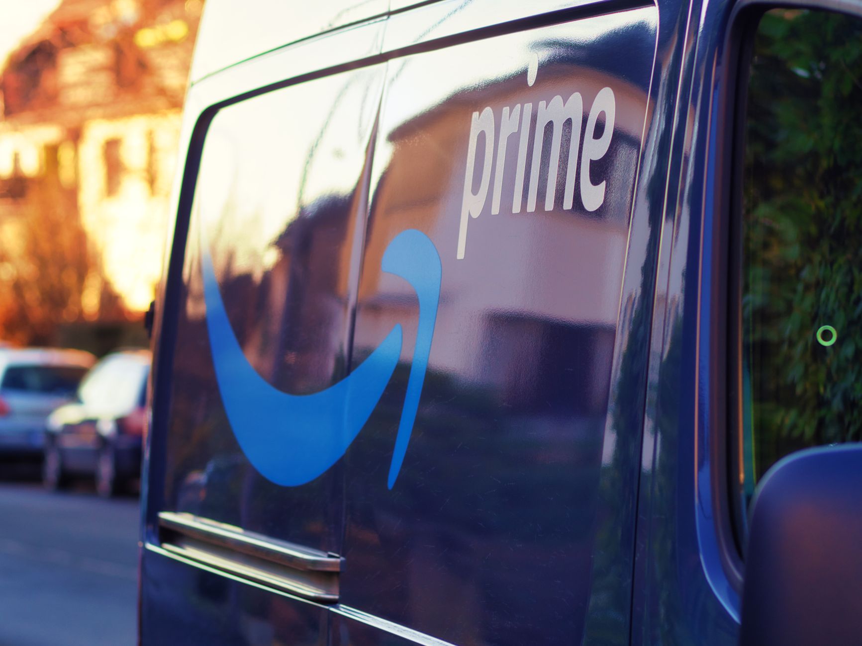 Amazon prime delivery van